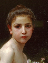 18 William Adolphe Bouguereau - portrét dívky